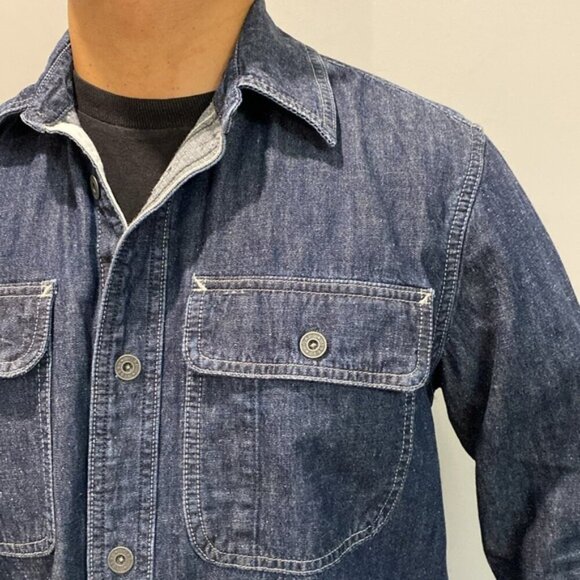 Gap Denim Shirt, Blue Jean Shirt - Picture 4 of 12